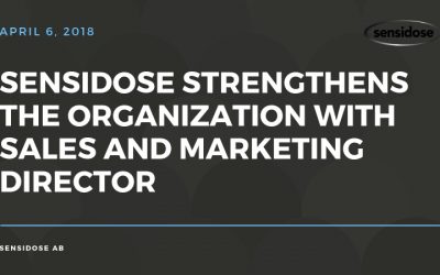 Sensidose strengthens the organization with sales and marketing director