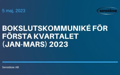 Bokslutskommuniké för första kvartalet (jan-mars) 2023